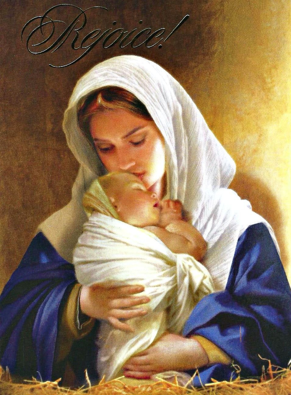 Madonna And Baby Jesus - HD Wallpaper 