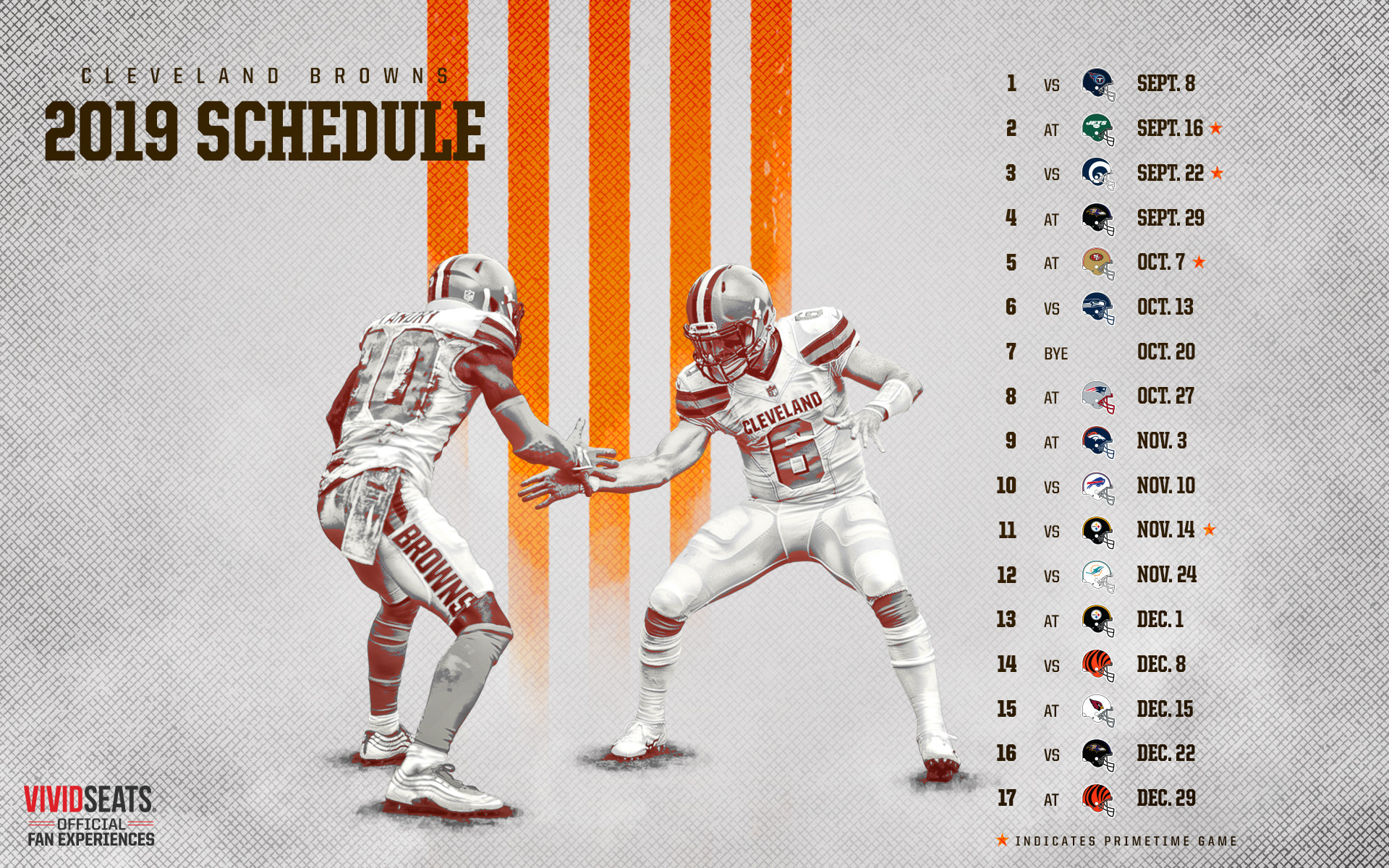 Browns 2019 Football Schedule - HD Wallpaper 