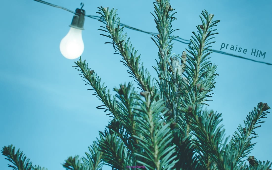 Praise Him Ecard, Online Card - 5 More Days Christmas - HD Wallpaper 