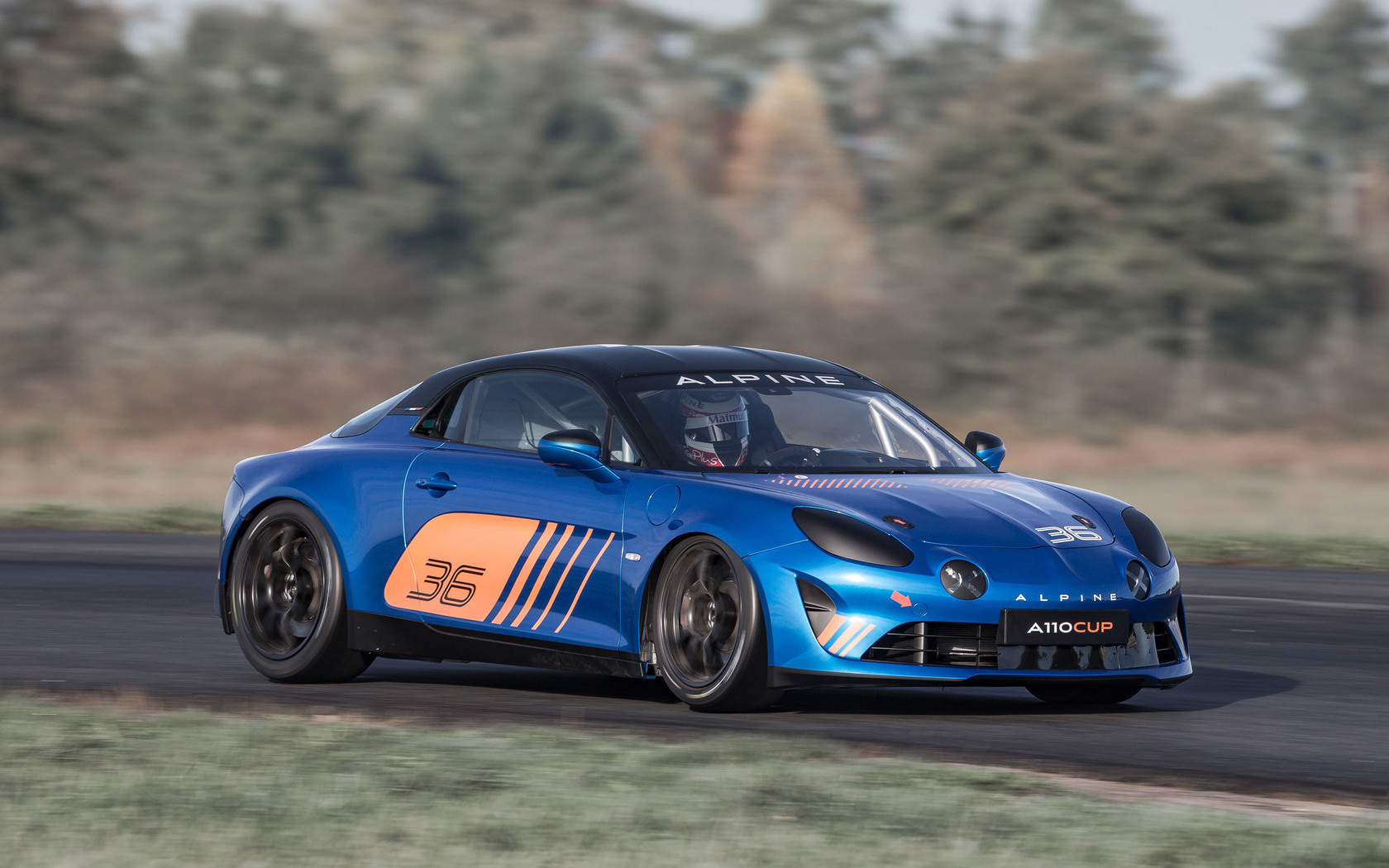 2018 Alpine A110 Cup - HD Wallpaper 