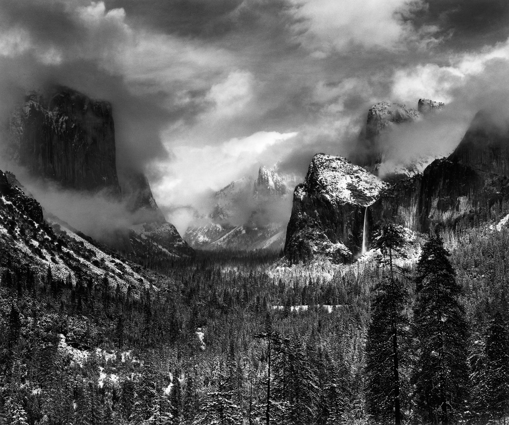 Ansel Adams Clearing Winter Storm - HD Wallpaper 