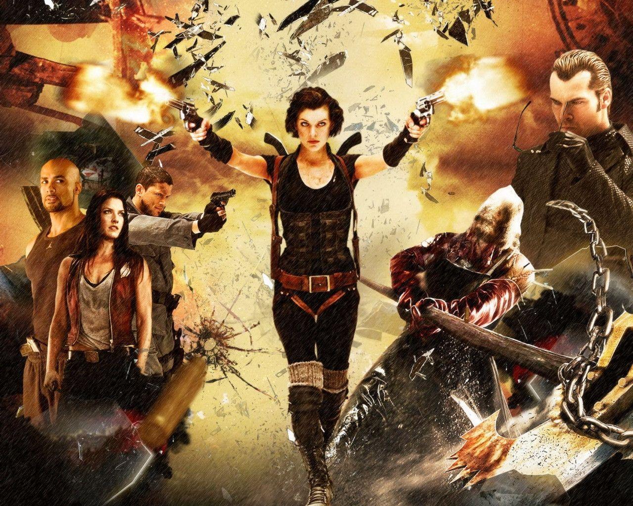 Resident Evil Film 7 - HD Wallpaper 