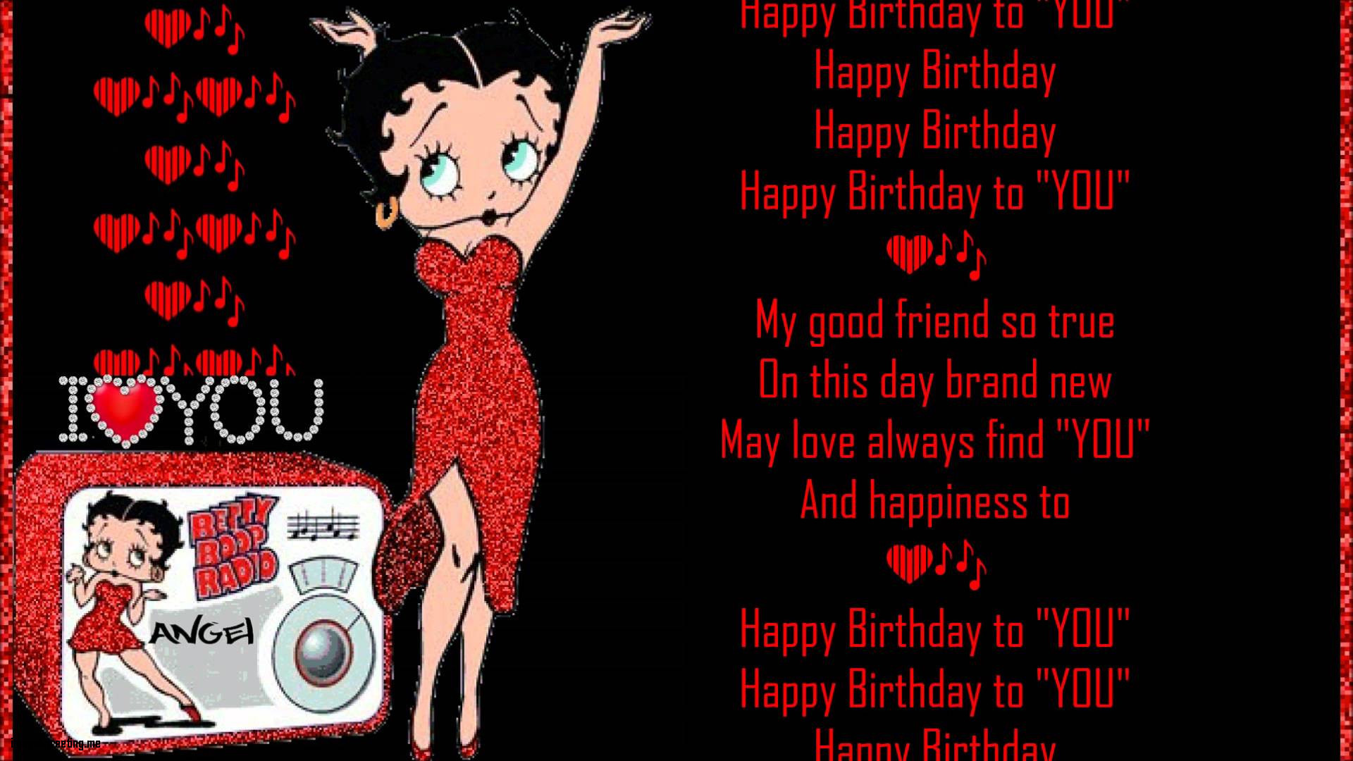 New Betty Boop Happy Birthday Images 3 Hd Wallpapers - Betty Boop Retro - HD Wallpaper 