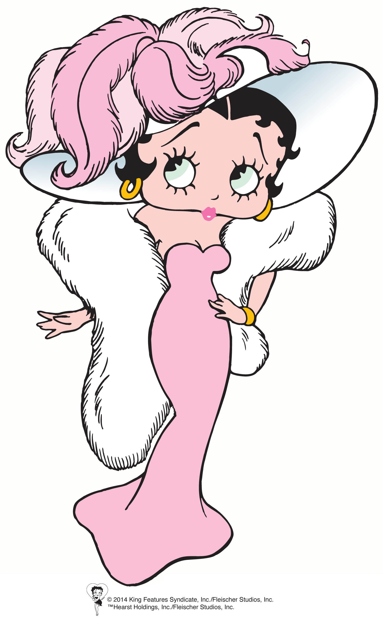 Betty Boop Pink Dress - HD Wallpaper 
