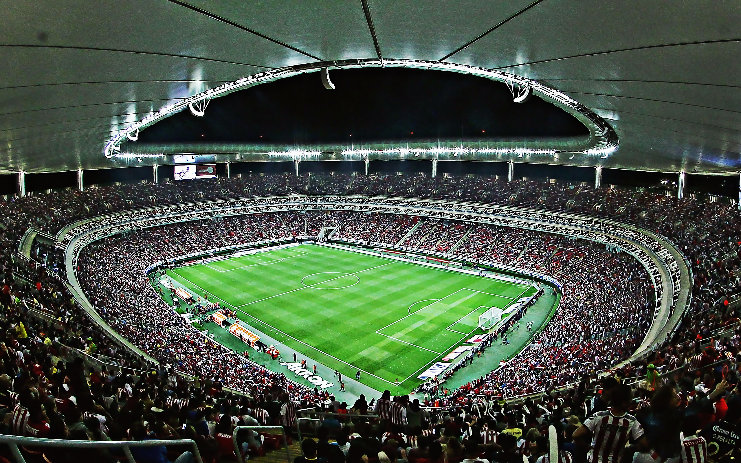 Estadio Akron, Estadio Omnilife, Estadio Chivas, Cd - Estadio Akron Chivas Vs Leon - HD Wallpaper 
