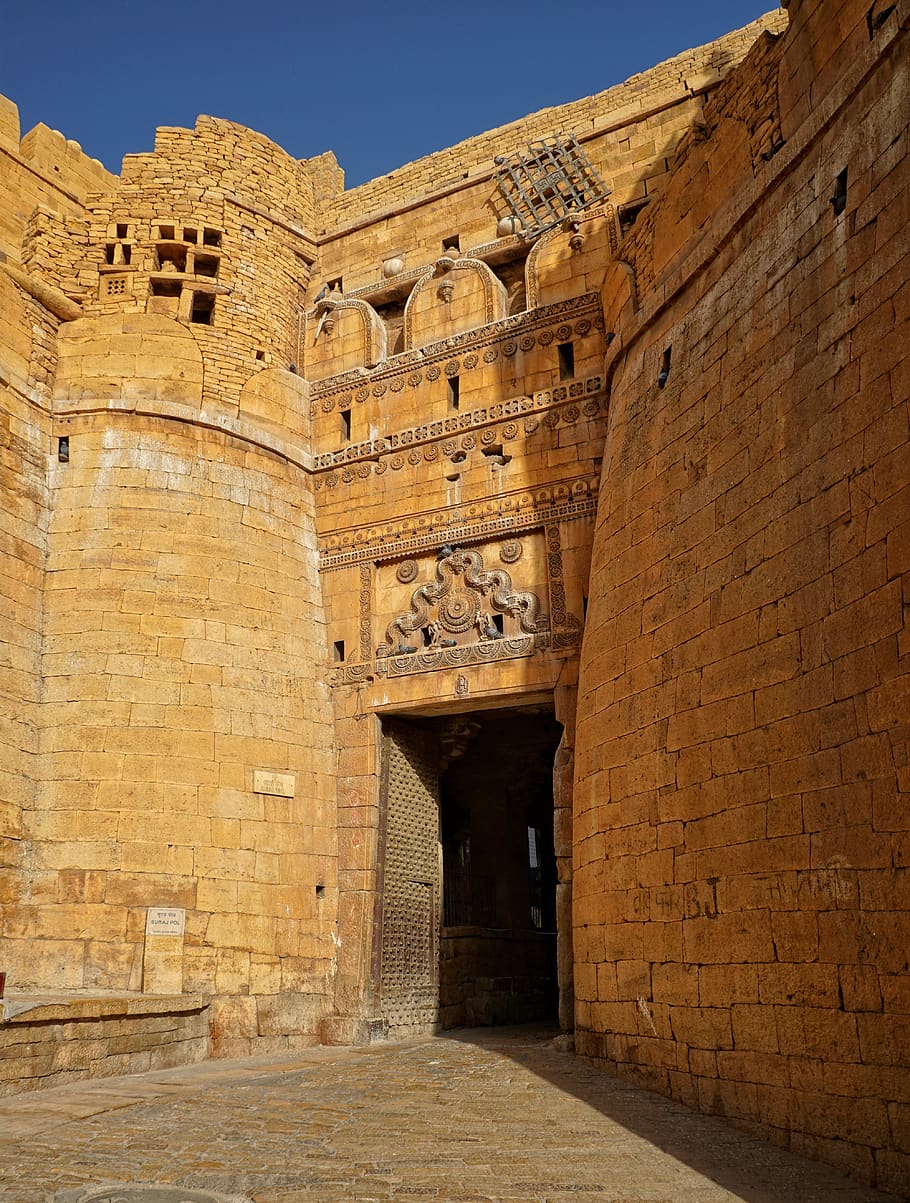 Jaisalmer, Fort, Architecture, Travel, Gothic, Palace, - HD Wallpaper 