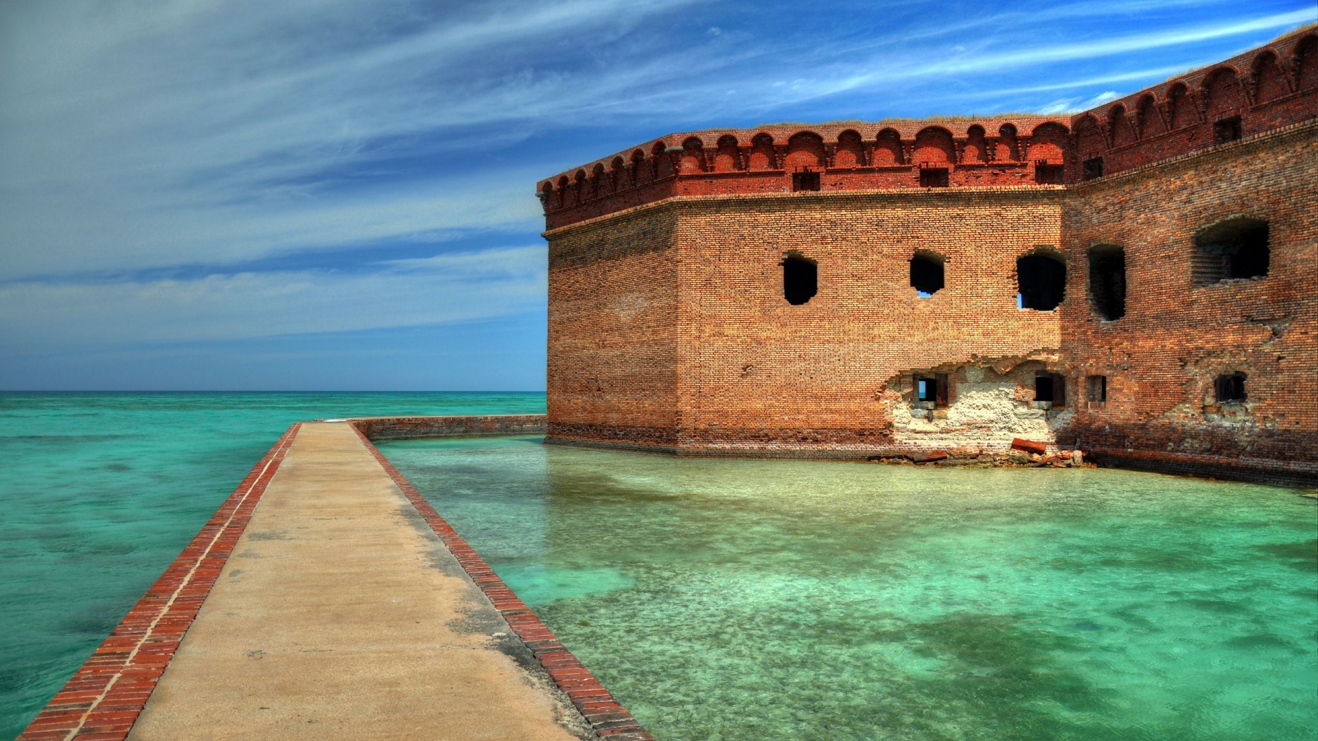 Fort Jefferson - HD Wallpaper 