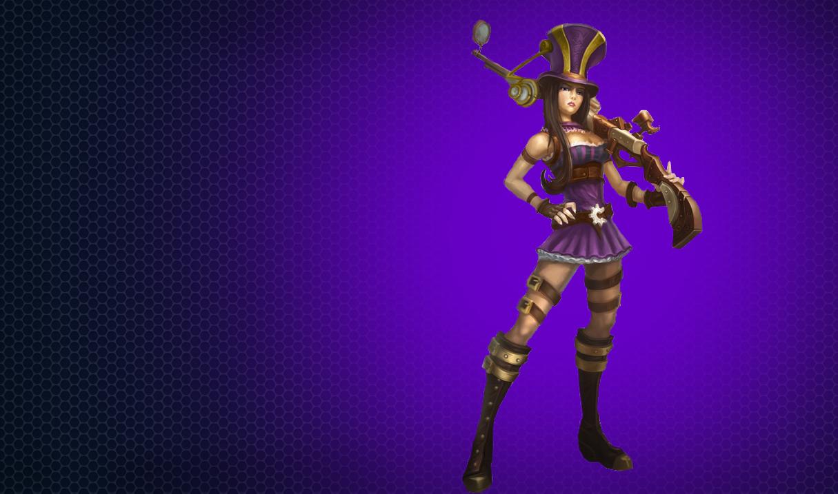 Caitlyn League Of Legends - HD Wallpaper 