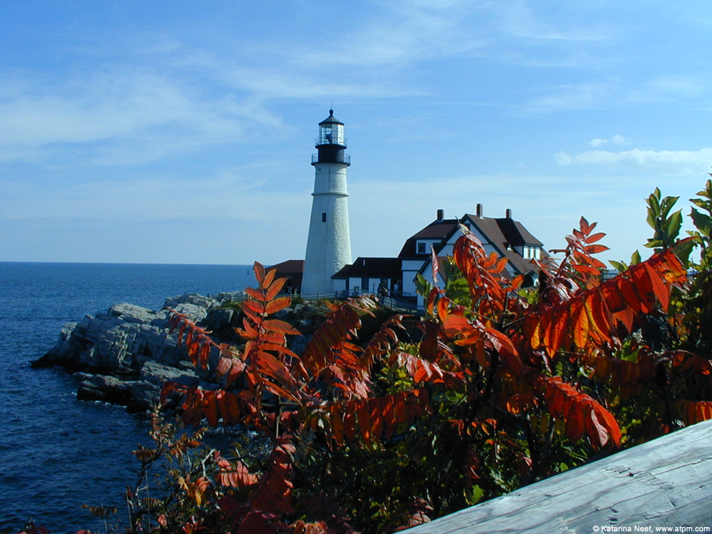 Portland Head Light - HD Wallpaper 