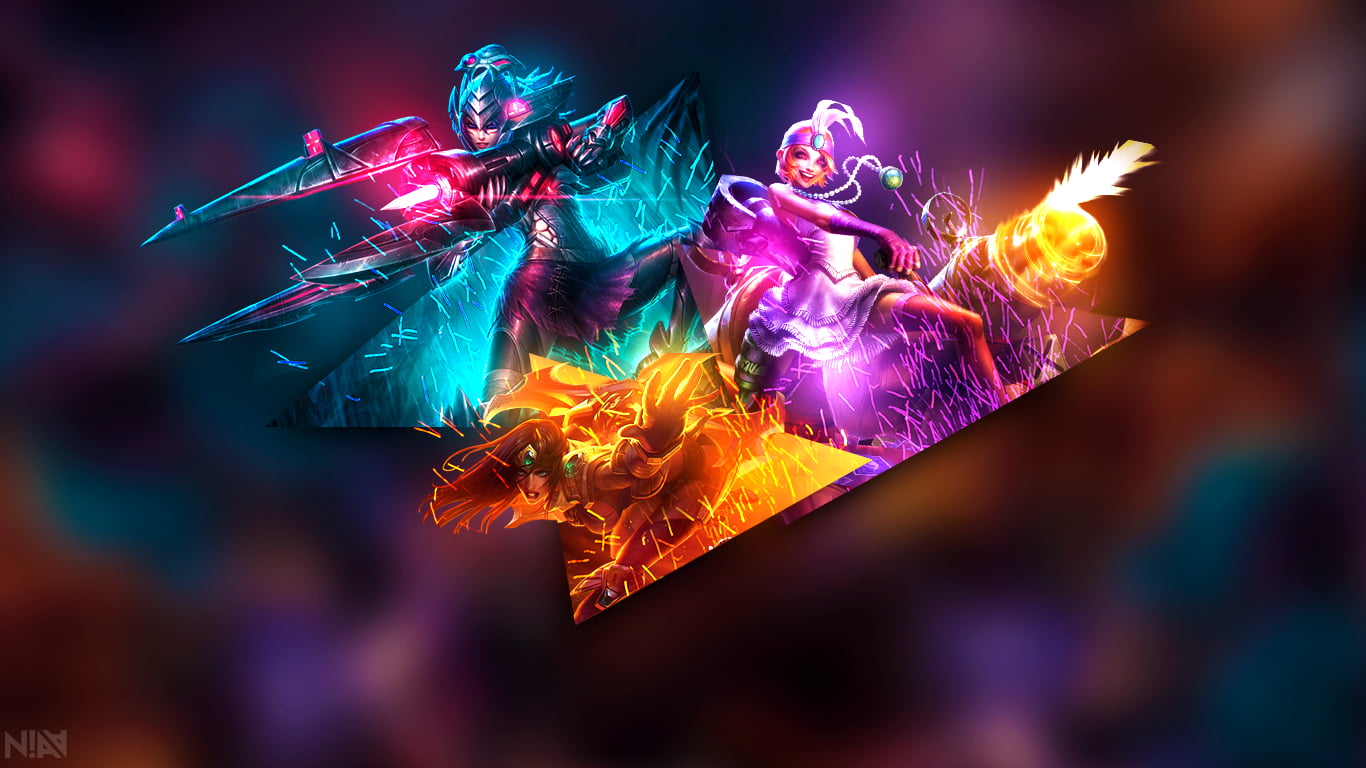 League Of Legends Adc Background - HD Wallpaper 