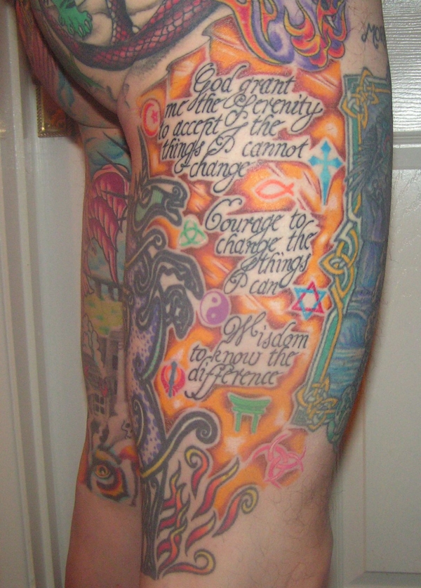 Colorful Serenity Prayer Tattoo - Serenity Prayer Tattoo - 600x837 Wallpaper Colorful Serenity Prayer Tattoo - Serenity Prayer Tattoo - 600x837 Wallpaper