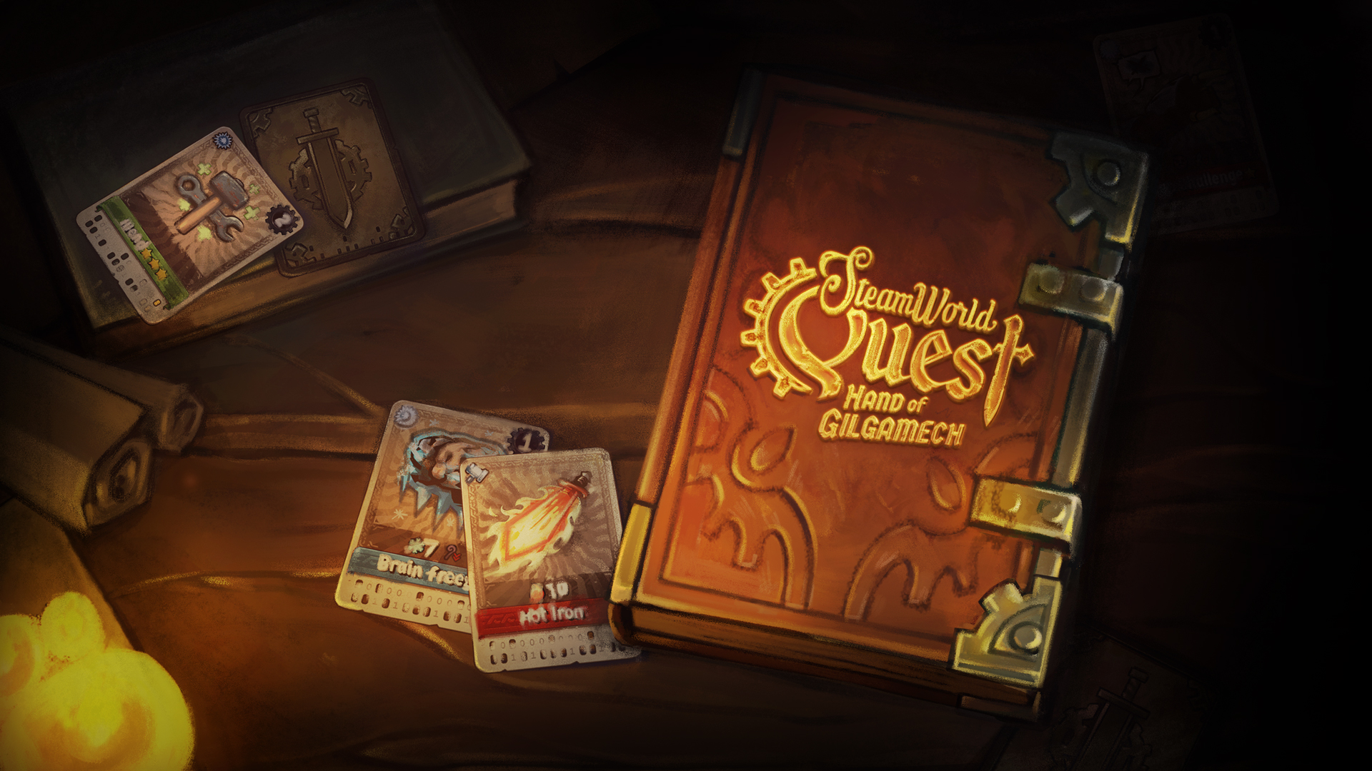 Steamworld Quest Wallpaper Book - Steamworld Quest - HD Wallpaper 