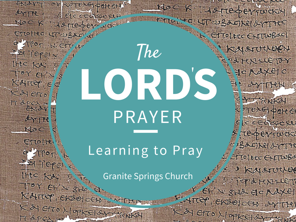 The Lord’s Prayer - Circle - HD Wallpaper 