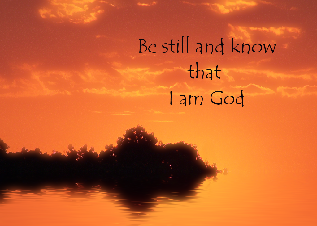 Be Still And Know That I Am God Beautiful Sunrise Background - Christian Wallpaper Desktop Background - HD Wallpaper 