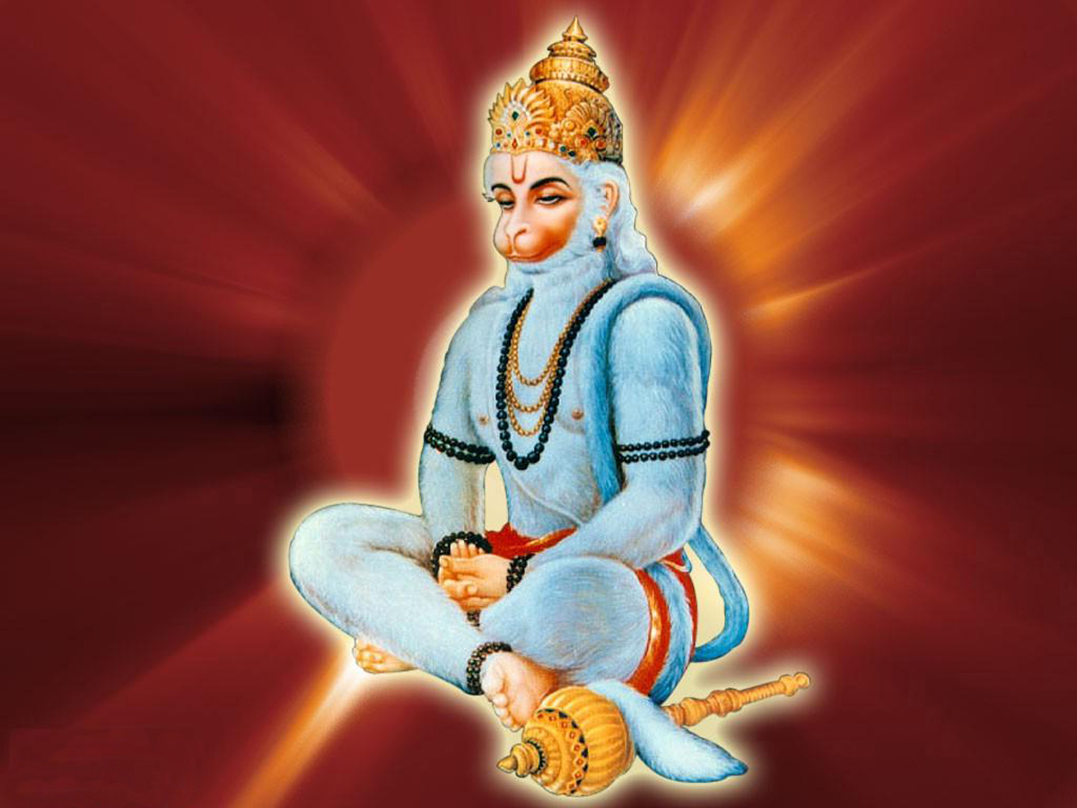 Jay Hanuman Hindu God Desktop Wallpapers Free Download - Full Screen Lord Hanuman  Wallpaper Hd - 1200x900 Wallpaper 