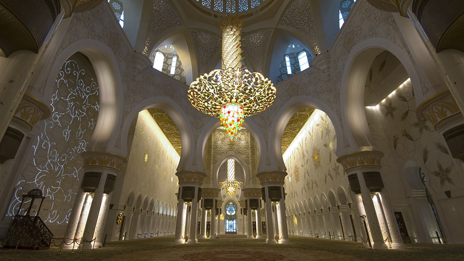 Bin Sultan Al Nahyan Mosque - HD Wallpaper 