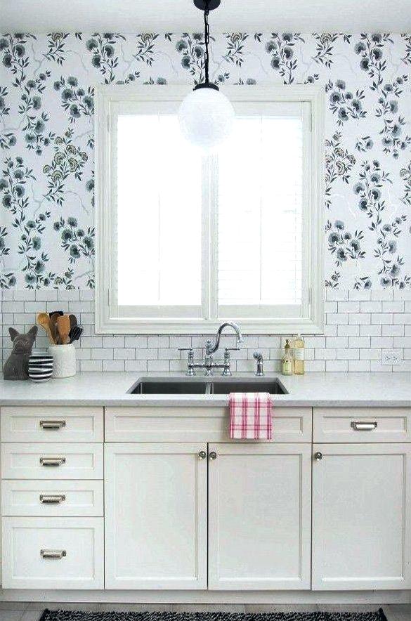Kitchen wallpaper ideas pinterest kitchenaid dishwasher cabinetry