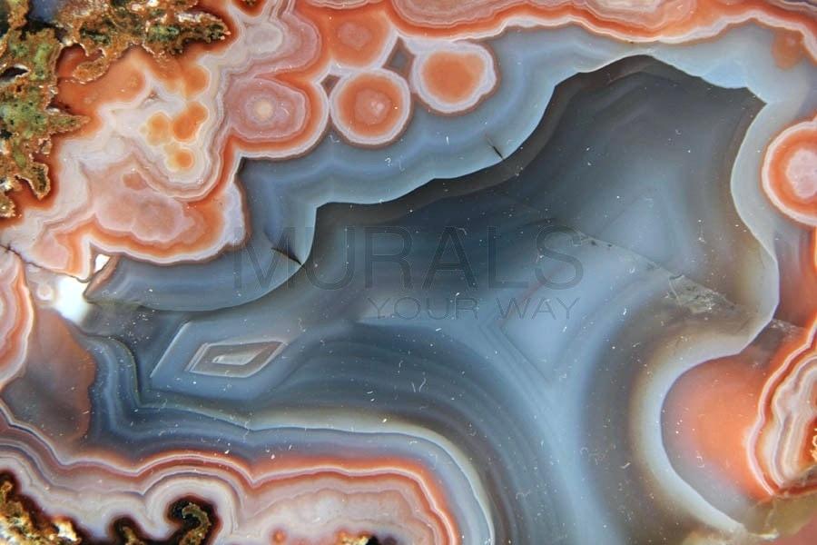 Agate Wallpaper Next Blue Agate Wall Mural - Agate - HD Wallpaper 