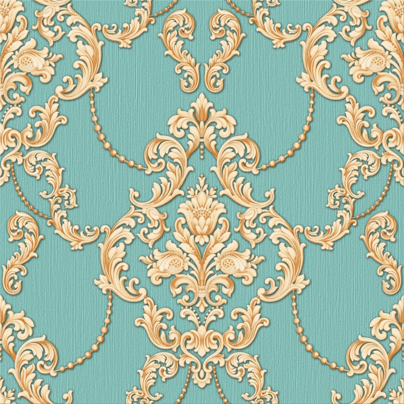 Gold Damask - HD Wallpaper 