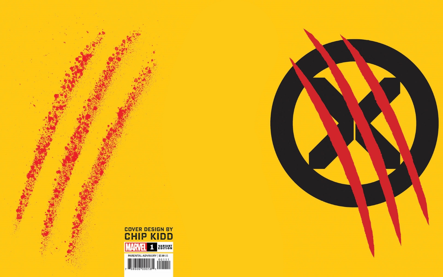 Wolverine #1 Chip Kidd Die Cut - HD Wallpaper 