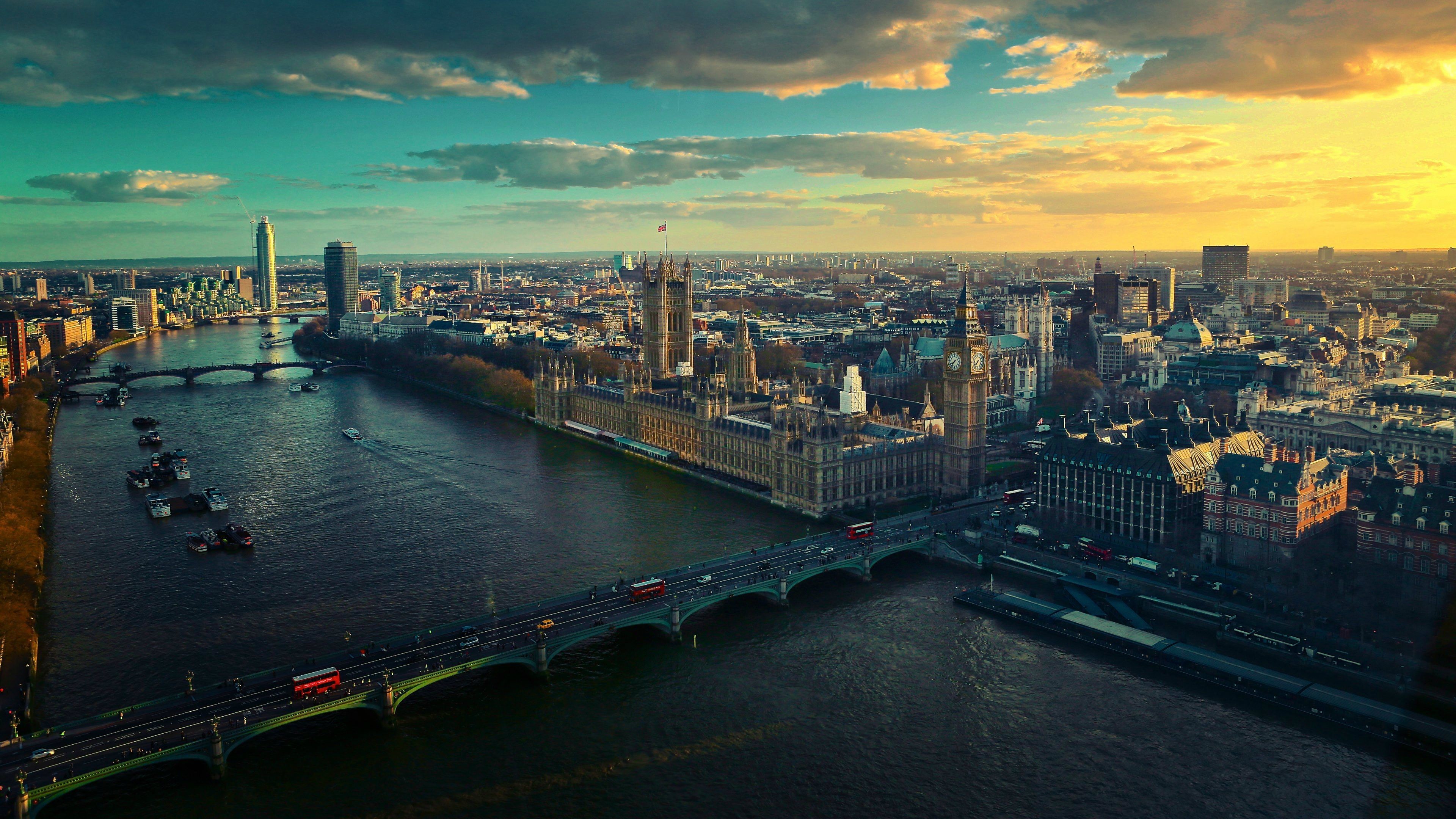 3840x2160, Menschengemacht - London Wallpaper 4k - HD Wallpaper 
