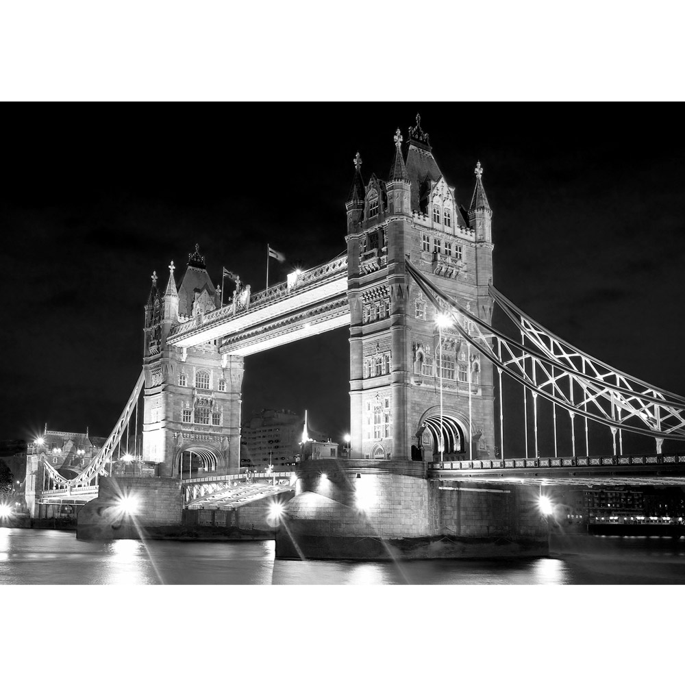 London Wallpaper Black And White - HD Wallpaper 
