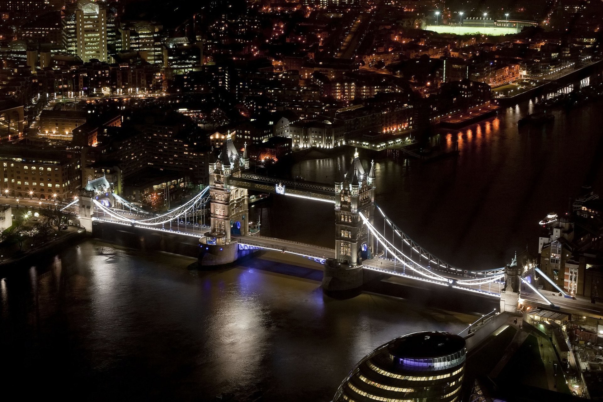 Tower Bridge Tower Bridge London London England England - Great Britain At Night - HD Wallpaper 