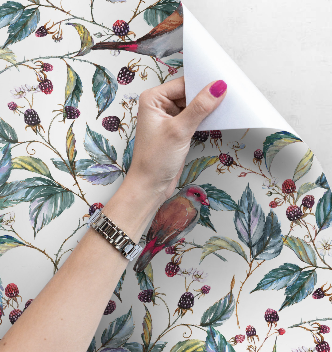 Repeating Bird Background Pattern - HD Wallpaper 