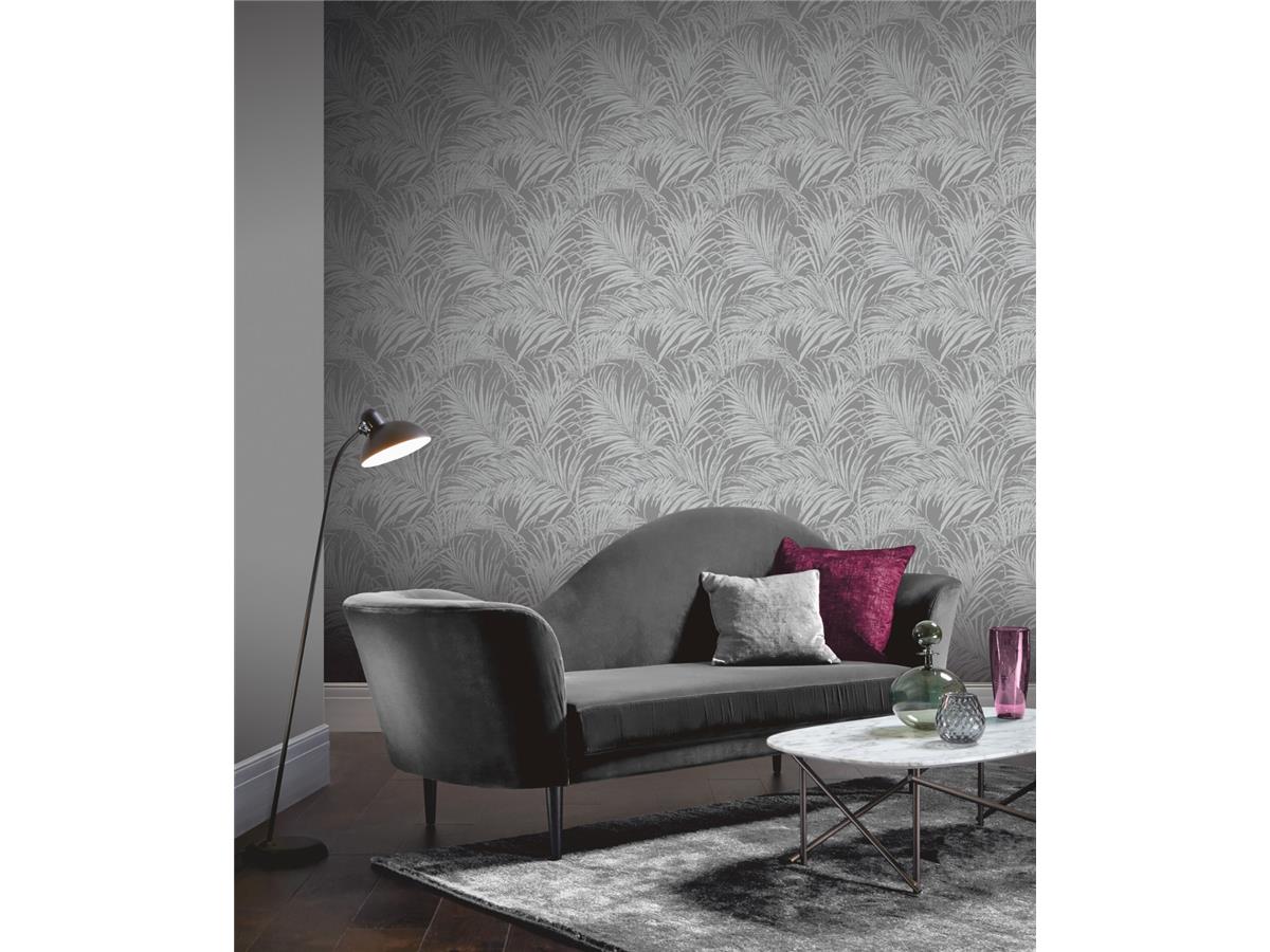 Arthouse Kiss Foil Palm Leaf - HD Wallpaper 