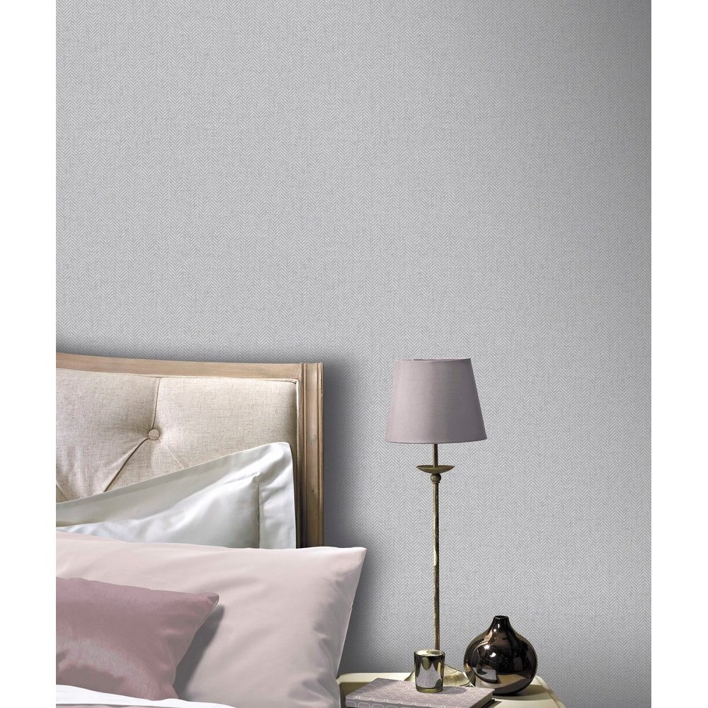 Pink Diamond Fern Wallpaper In Room - HD Wallpaper 