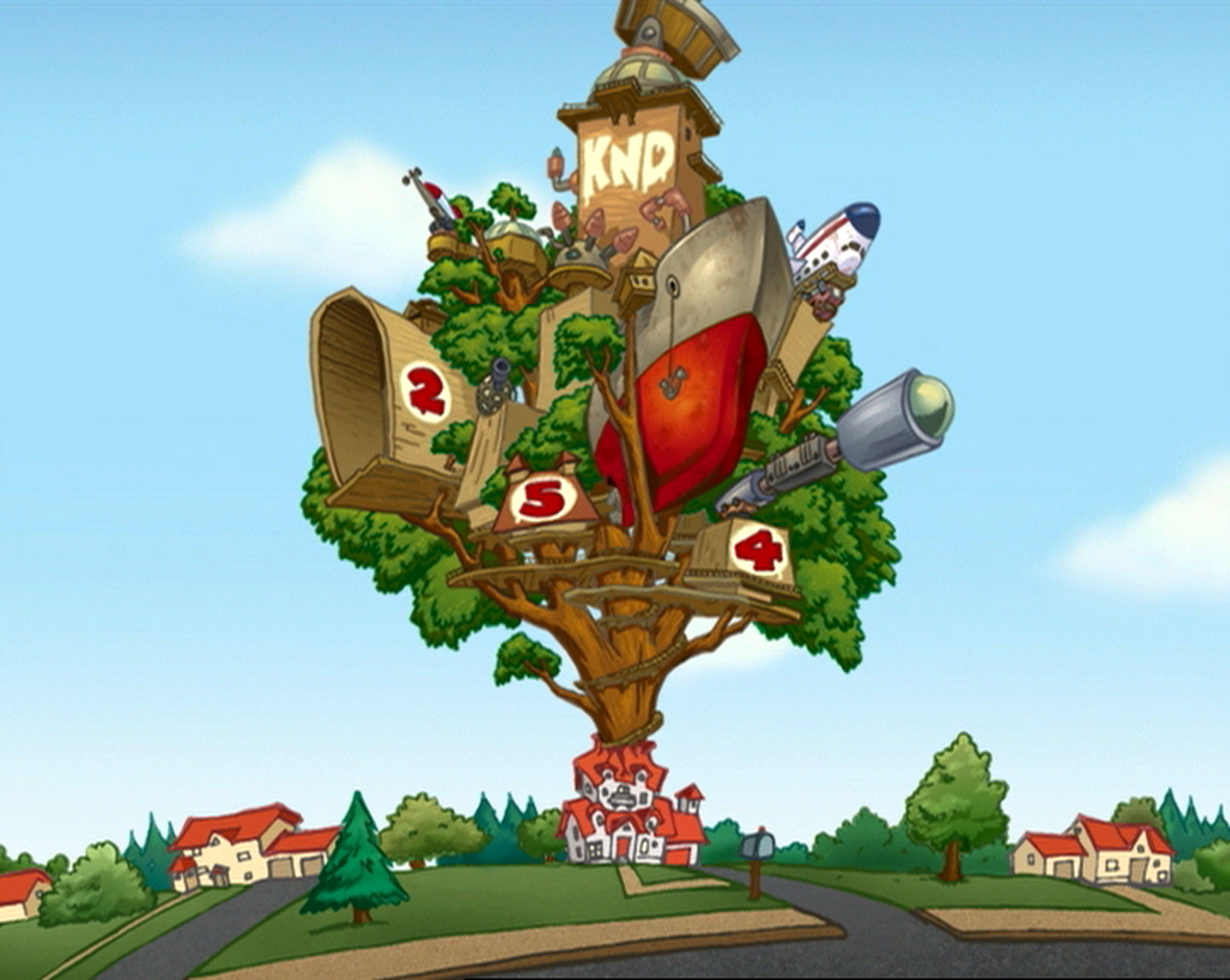 Knd Image - Kids Next Door Treehouse - HD Wallpaper 