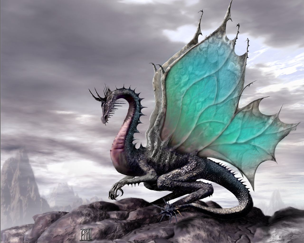 Dragon Perch - HD Wallpaper 
