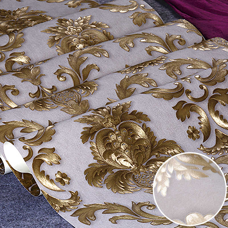 Gold Silver Bedroom - HD Wallpaper 