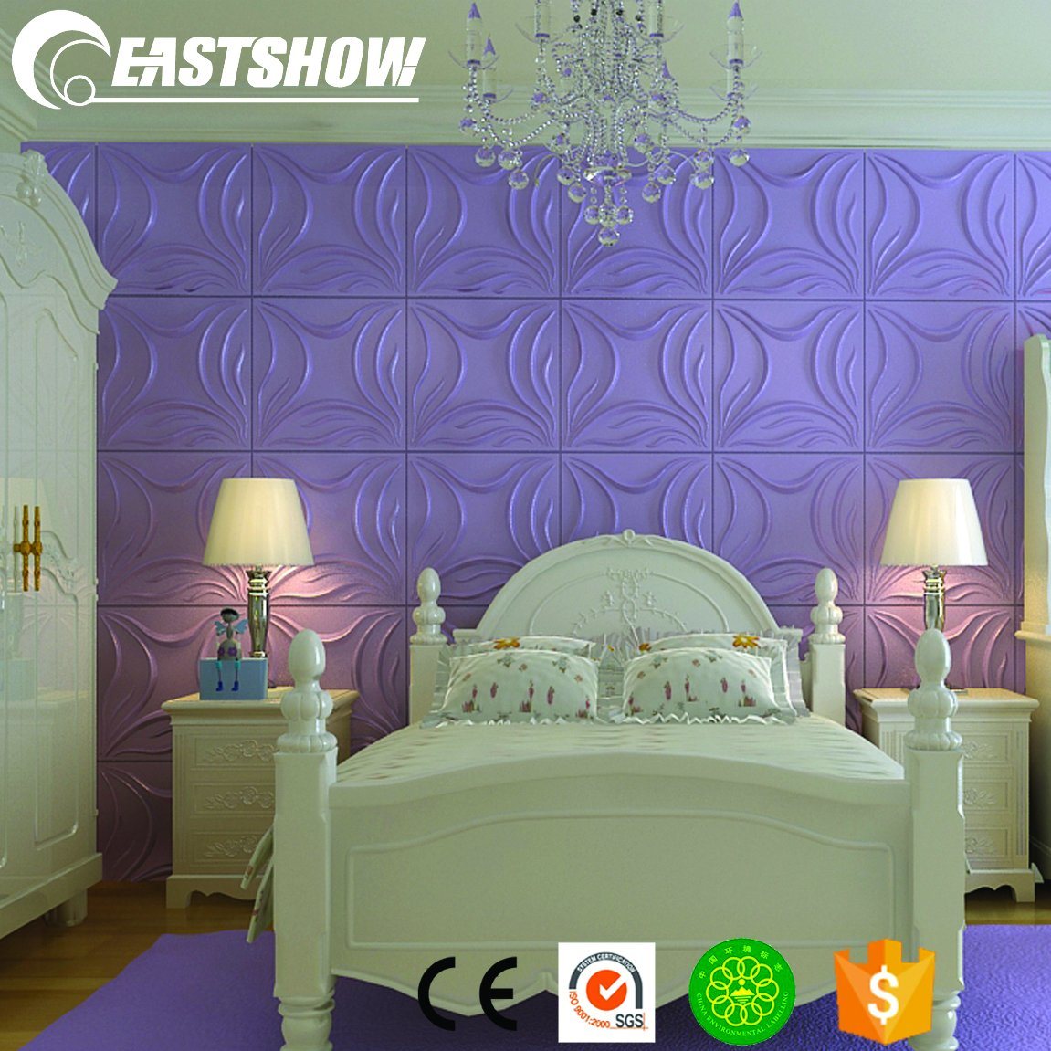 Colourful 3d Panel Background Wall Pictures & Photos - Circle 3d Wall Panels - HD Wallpaper 