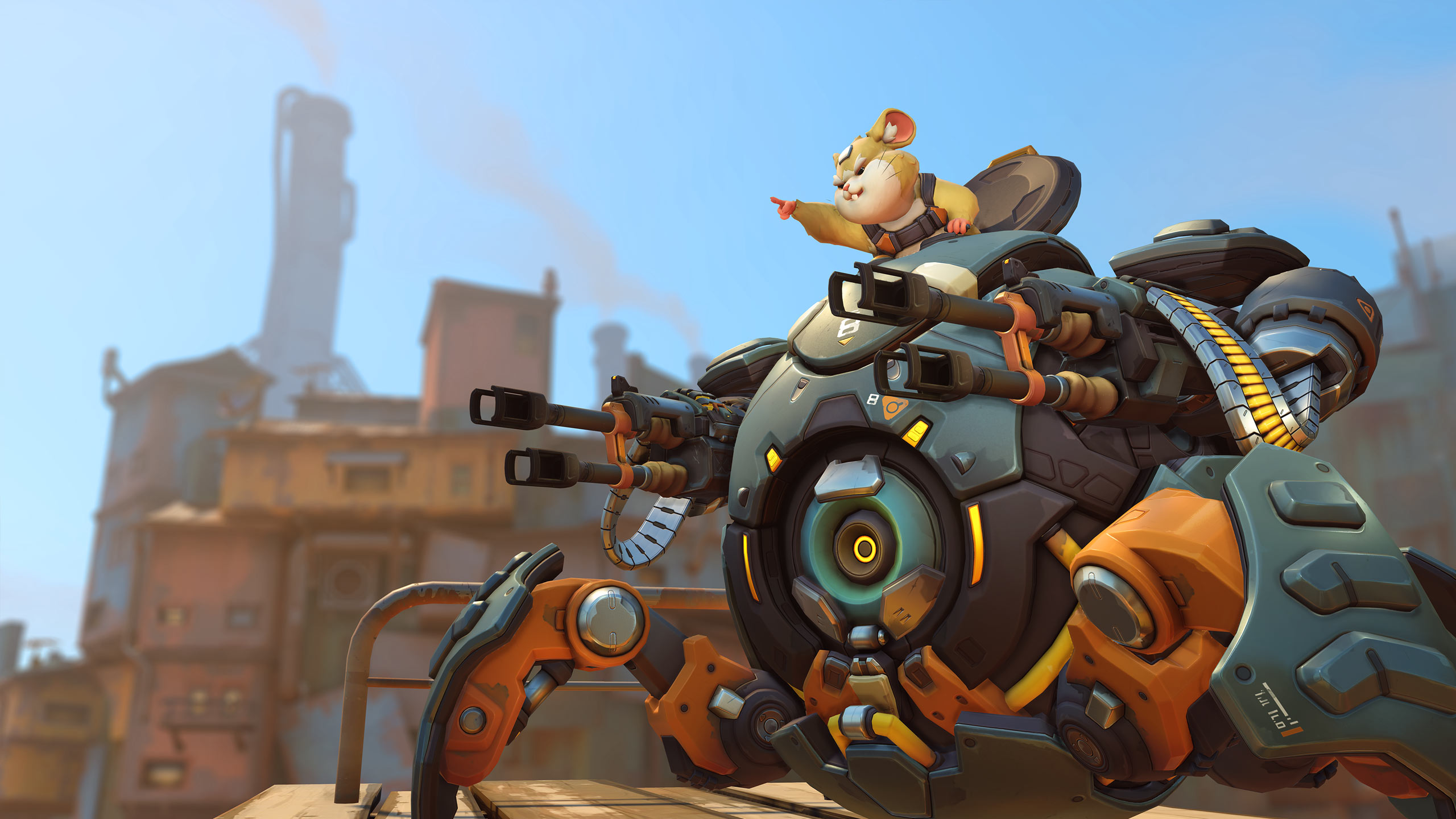 Wrecking Ball From Overwatch - HD Wallpaper 
