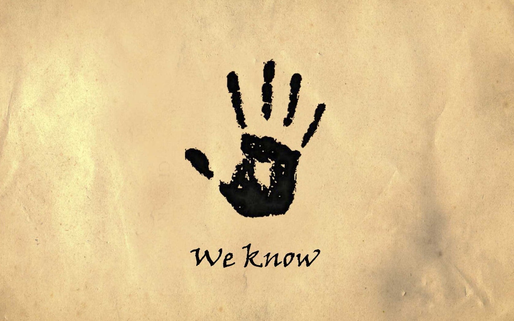 Logo Skyrim Dark Brotherhood - HD Wallpaper 