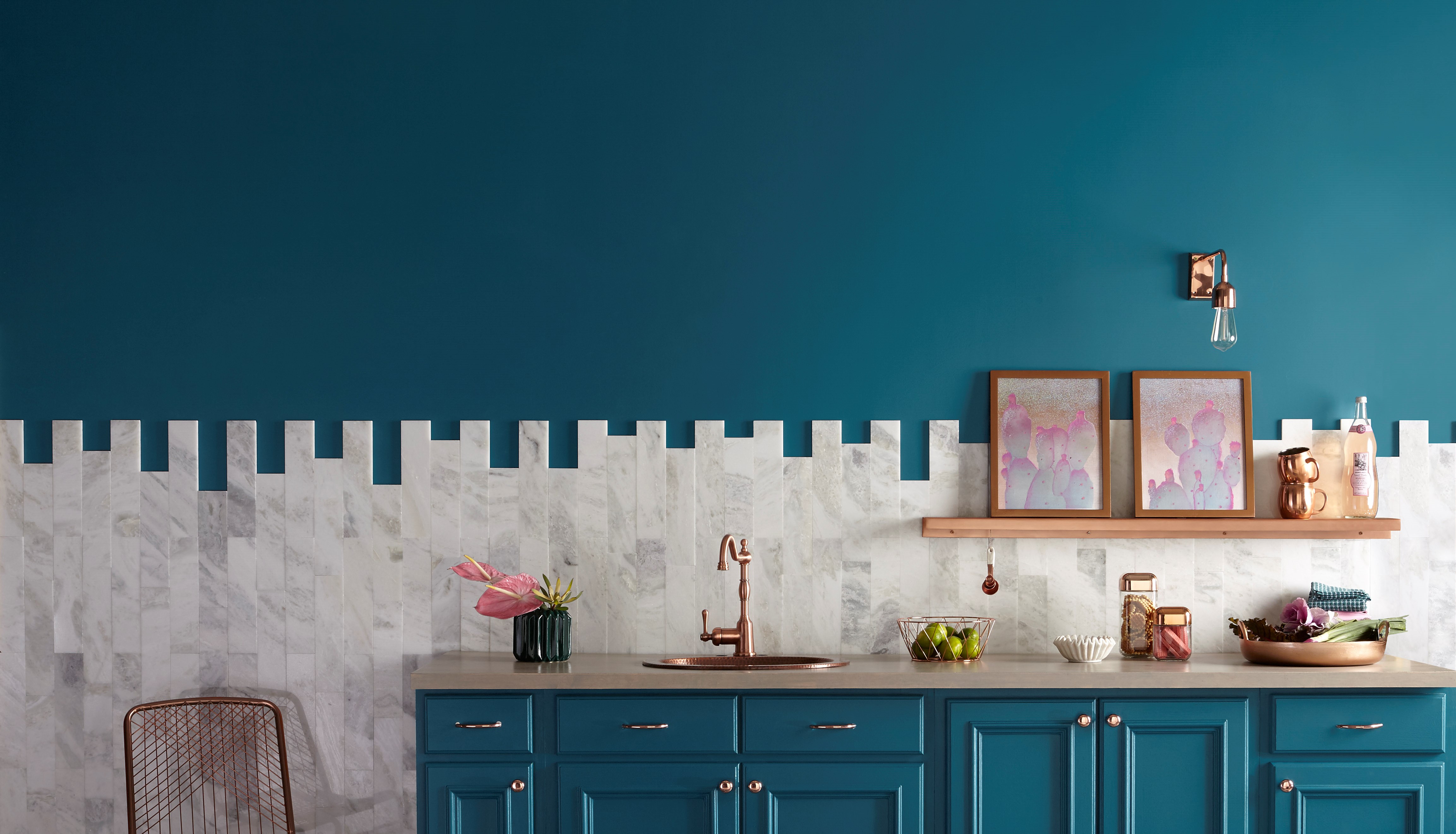 Kitchen Colour - HD Wallpaper 