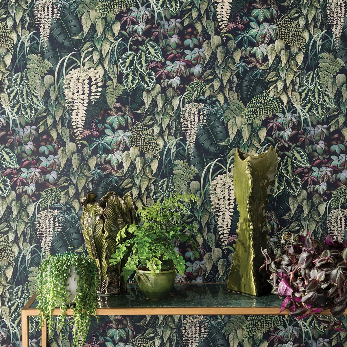 Interior Designer And Colour Queen Talk About The Recent - Osborne And Little Green Wall - HD Wallpaper 