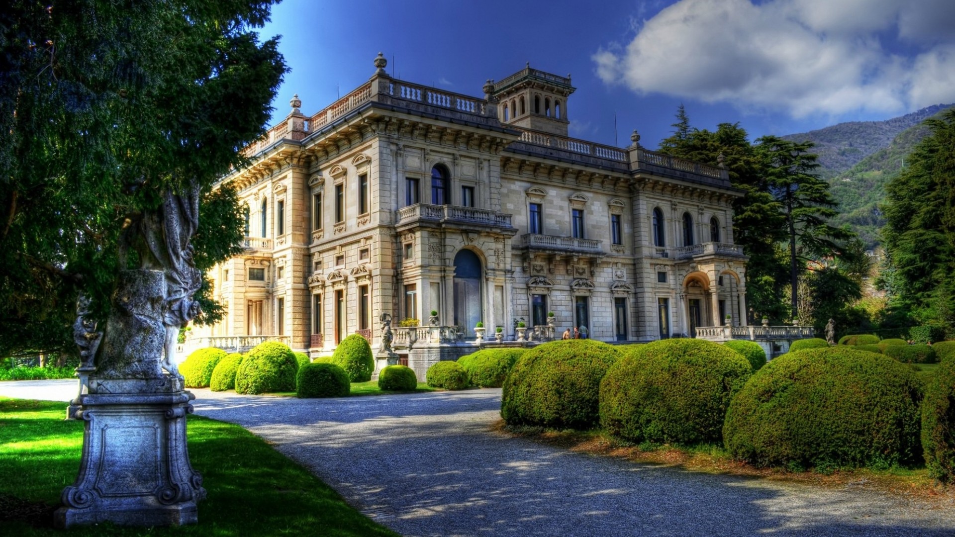 Old English Mansion Desktop Wallpapers Hd 
 Data Src - Hdr Mansion - HD Wallpaper 