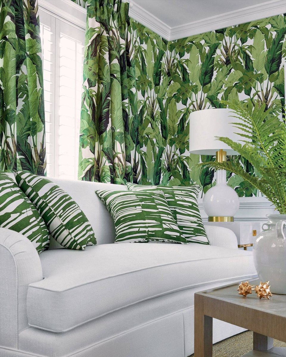 Thibaut Travelers Palm - HD Wallpaper 