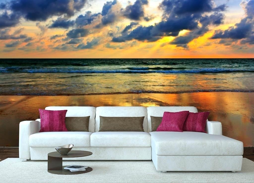 Beach Themed Wallpaper Uk - Покраска Стен Водоэмульсионной Краской - HD Wallpaper 