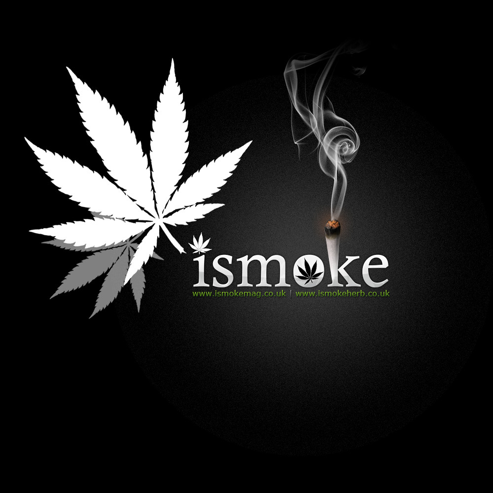 Black And White Ganja Smoke - HD Wallpaper 