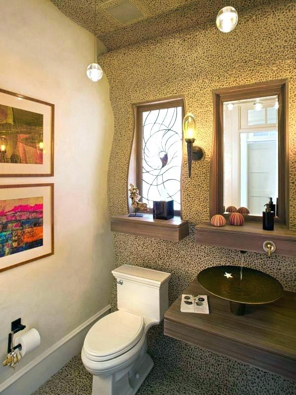 Black Wallpaper Bathroom Fish Interior Ocean Themed - نوافذ حمامات صغيرة - HD Wallpaper 