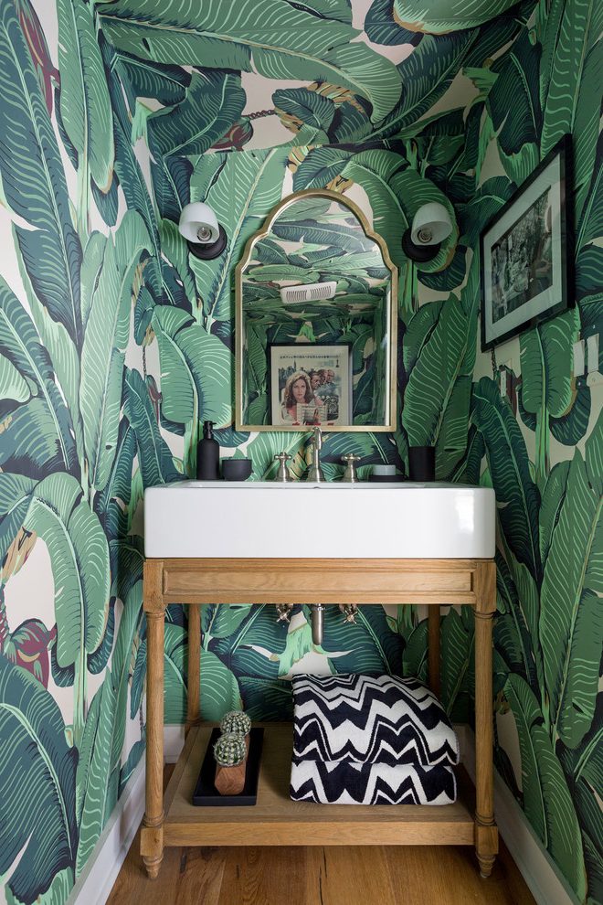 Los Angeles Manuel Canovas Wallpaper With Nature Floral - Interior Design - HD Wallpaper 