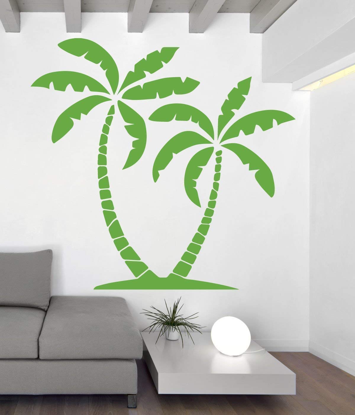 Palm Tree Decals For Walls - HD Wallpaper 