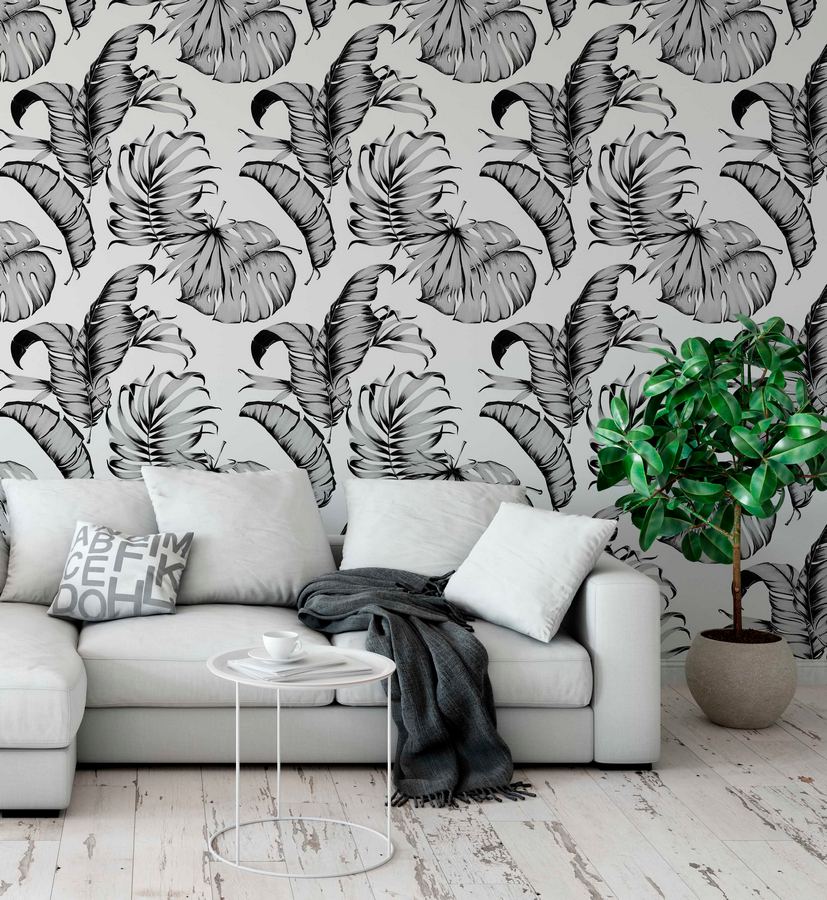 Plant Wallpaper Mural - Oliveetoriel - HD Wallpaper 