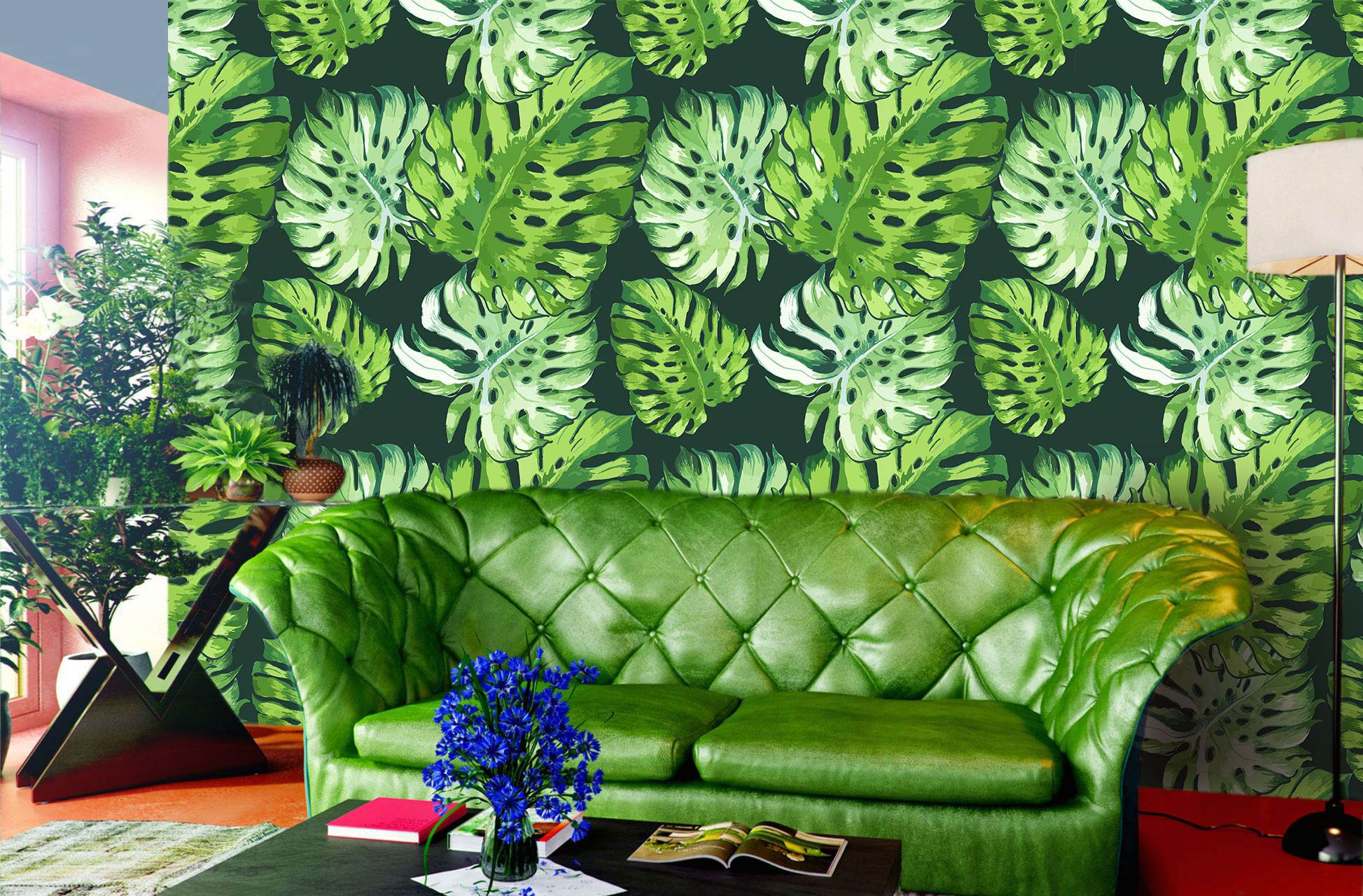 Living Room Tropical - HD Wallpaper 