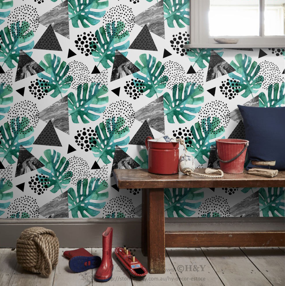Sandersons Wallpaper Fantail - HD Wallpaper 