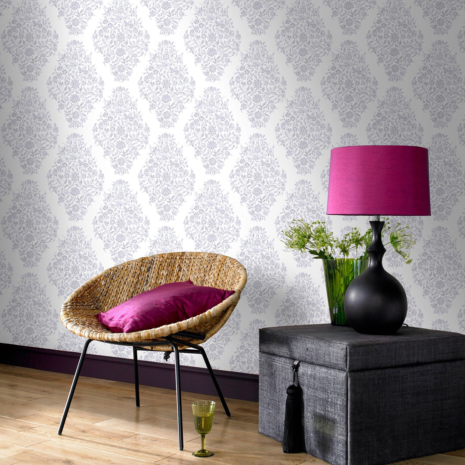 Soft Grey Sakura - HD Wallpaper 