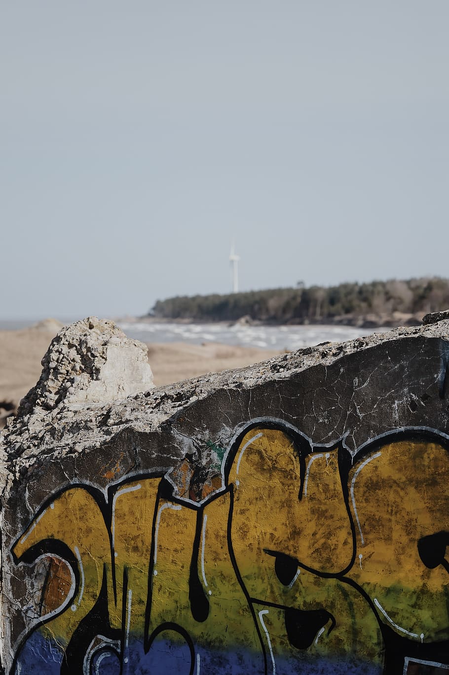 Graffiti On Wall, Liepaja, Latvia, Art, Mural, Painting, - Graffiti - HD Wallpaper 